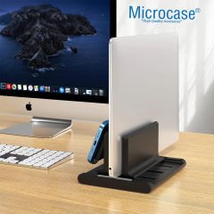 Microcase  Ayarlanabilir Çok Amaçlı  Telefon Tutuculu  Laptop Notebok Macbook  için Dikey Stand-AL4495