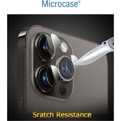 Microcase iPhone 15 pro max Kamera Camı Lens Koruyucu Nano Esnek Film - AL3400