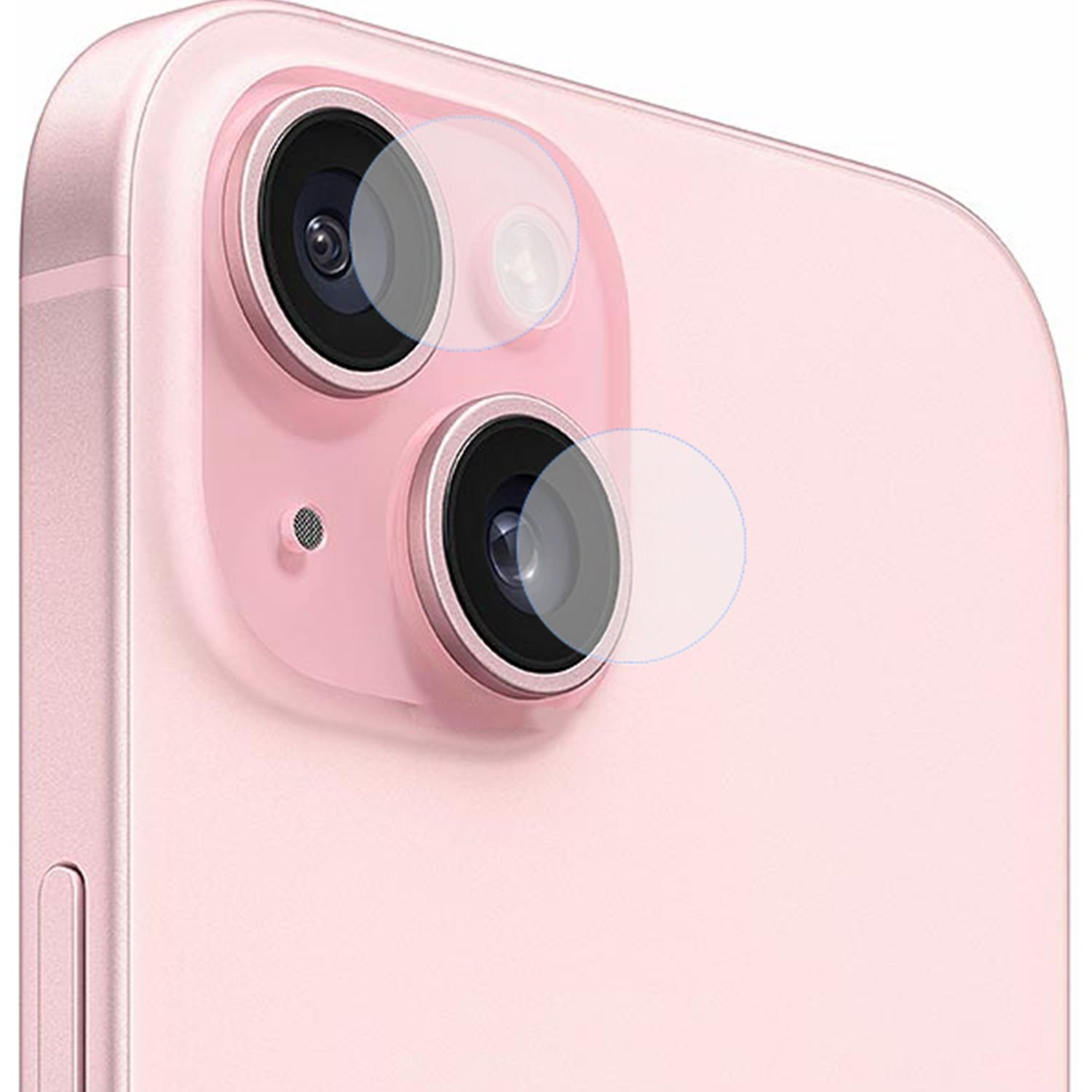 Microcase Iphone 15 Kamera Camı Lens Koruyucu Nano Esnek Film - AL3400