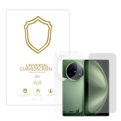Microcase Vivo X Fold 5 ile Uyumlu Full Tpu Ön Arka ve Yan 360 Nano Koruma- EKM116