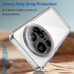 Microcase Xiaomi Mi 15 Ultra Shield Serisi Darbeye Dayanıklı Yarı Esnek Plastik Tpu Kılıf - AL8100