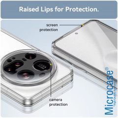 Microcase Xiaomi Mi 15 Ultra Shield Serisi Darbeye Dayanıklı Yarı Esnek Plastik Tpu Kılıf - AL8100