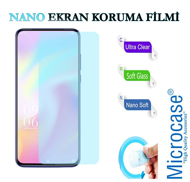 Microcase Elephone PX Nano Esnek Ekran Koruma Filmi