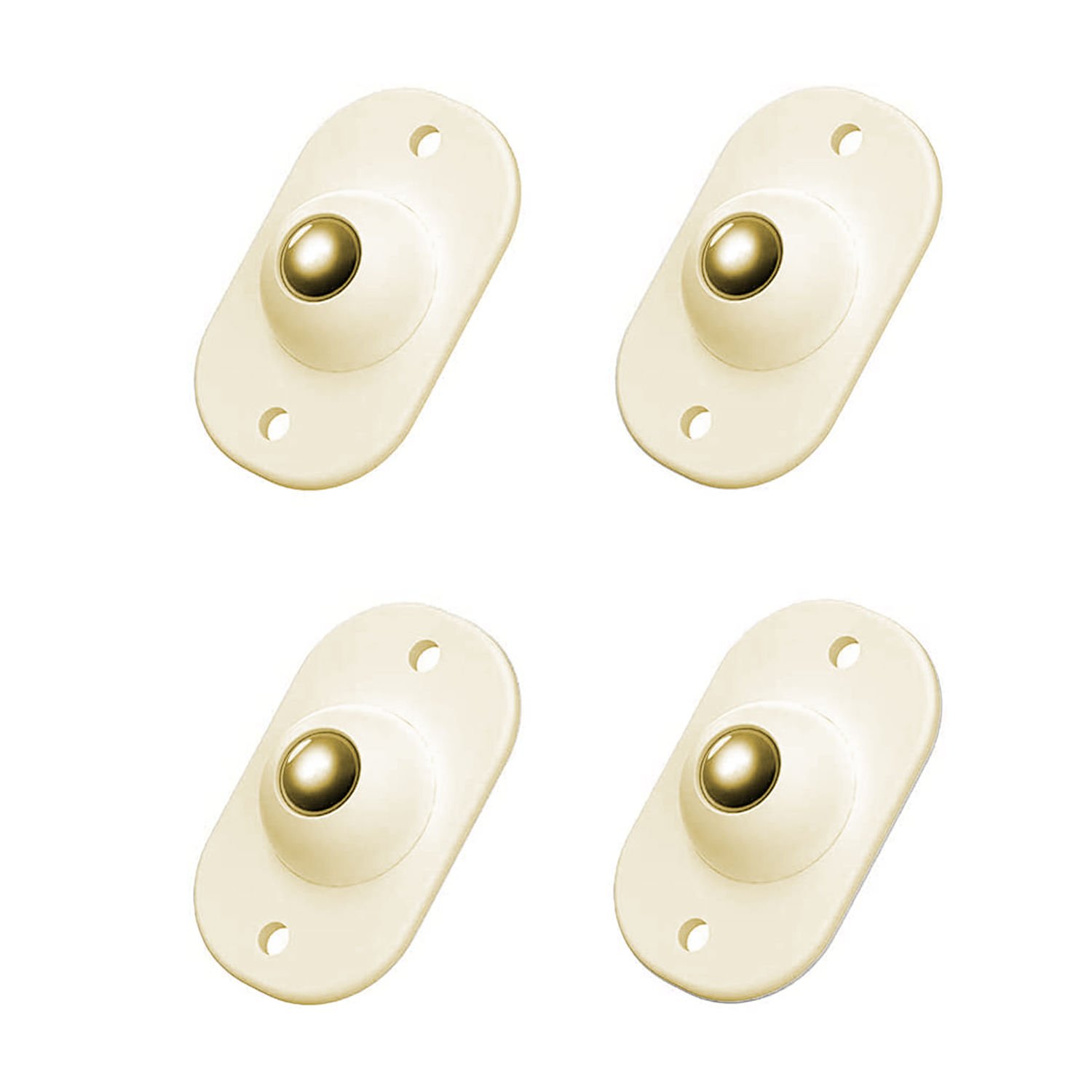 Microcase 360 Derece Döner Bilyeli Yük Eşya Kaydırma ve Taşıma Aparatı 4lü Set AL4459