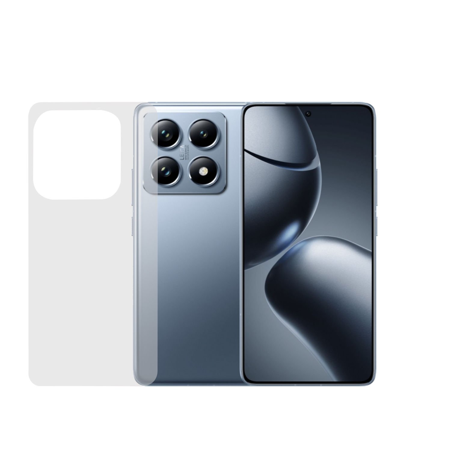 Microcase Xiaomi 14T Pro Global Full Arka Kaplama Koruma Filmi -AL3281