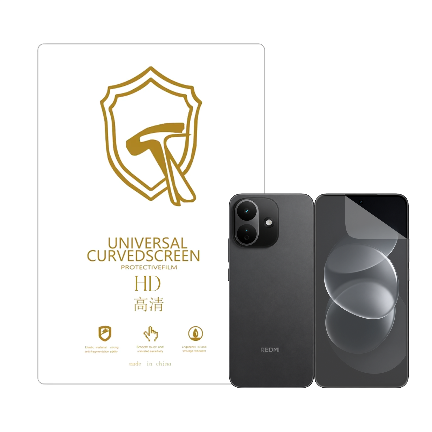 Microcase Redmi Note 17 Pro 5G ile Uyumlu Full Tpu Nano Ön Ekran Koruma Filmi - EKM101