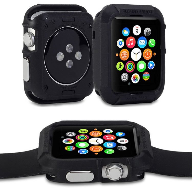 Apple Watch 42 mm Armor Guard Silikon Kılıf