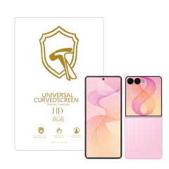 Microcase Samsung Z Flip 8 ile Uyumlu Full Tpu Nano Ön Ekran Koruma Filmi - EKM101