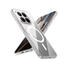 Microcase Xiaomi 17 için Magsafe Manyetik Darbeye Dayanıklı Yarı Esnek Plastik TPU  Kılıf - AL8115