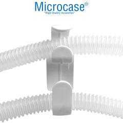 Microcase Sert ABS Plastik Güçlü Plastik Yapışkanlı Banyo Mutfak Eşya Havlu Leğen Askılığı 2 Adet - AL4993
