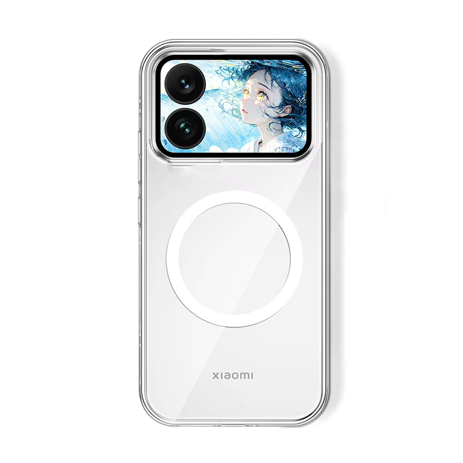 Microcase Xiaomi 17 Pro Max için Magsafe Manyetik Darbeye Dayanıklı Yarı Esnek Plastik TPU  Kılıf - AL8115