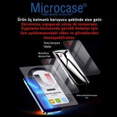 Microcase Samsung Galaxy Z Fold8 Ultra ile Uyumlu Full Tpu Nano Ön Ekran Koruma Filmi - EKM101