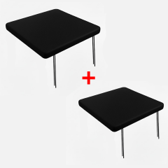 Microcase Araç ve Ofis için Terletmez Ergonomik İpli Oturma Minderi 43 x 40 x 4cm 2 Adet AL5382