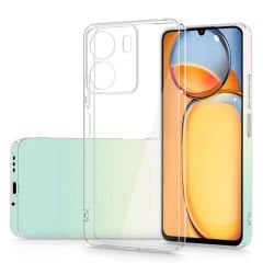 Microcase Xiaomi Redmi 13C 4G / POCO C65 Slim Serisi Soft TPU Silikon Kılıf - Şeffaf AL3324
