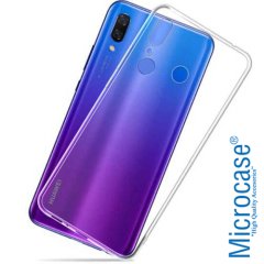 Microcase Huawei P Smart Z Ultra İnce 0.2 mm Soft Silikon Kılıf + Tempered Glass Cam Koruma (SEÇENEKLİ)