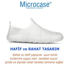 Microcase  Unisex   Kaymaz Taban  Deniz  Havuz Doğa Rafting Ayakkabısı Şeffaf Tasarım-AL4496