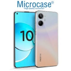 Microcase Realme 10 4G Slim Serisi Soft TPU Silikon Kılıf - Şeffaf AL3324