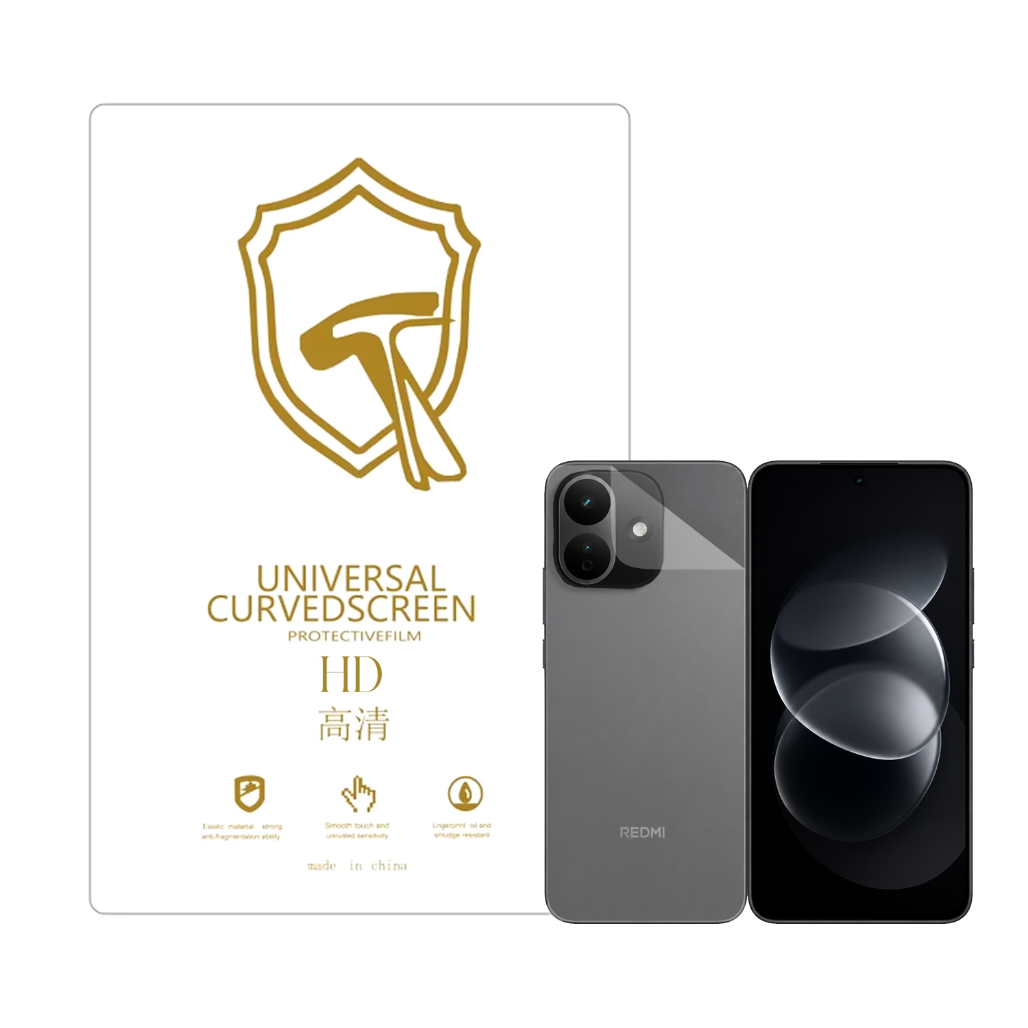 Microcase Redmi Note 17 Pro 5G ile Uyumlu Full Tpu Nano Arka Ekran Koruma Filmi - EKM102