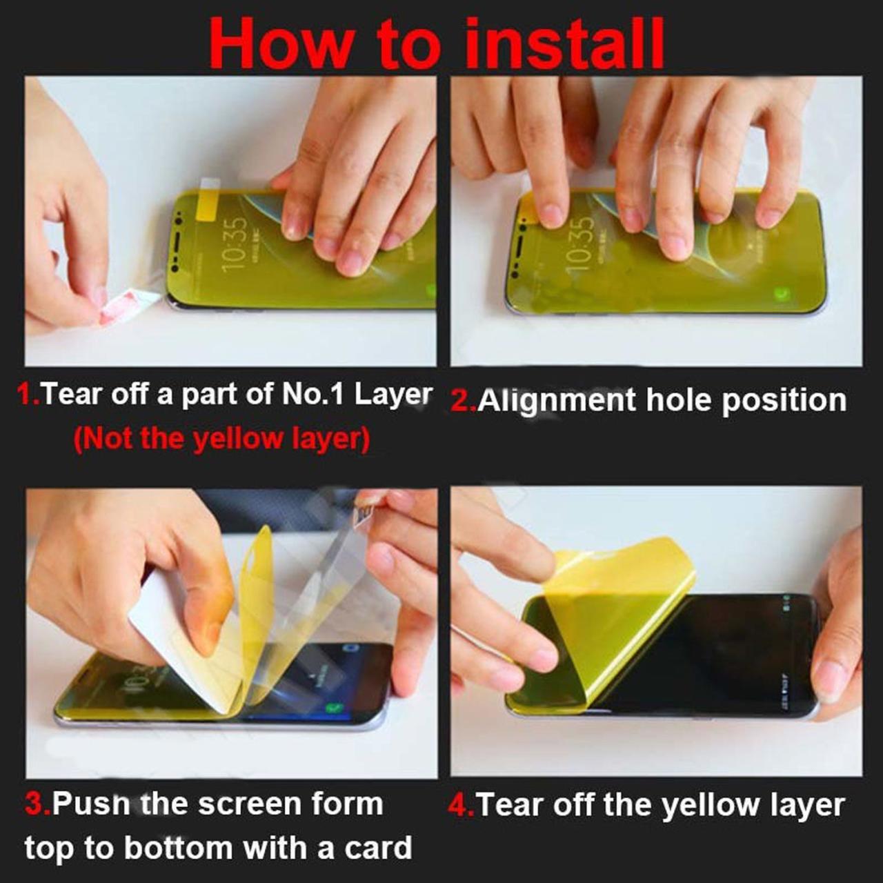 Microcase Huawei Nova 9 Full Arka Kaplama TPU Koruma Filmi