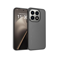 Microcase Xiaomi 17 Luna Serisi Köşe Korumalı Sert Rubber Kılıf - AL3422 Siyah