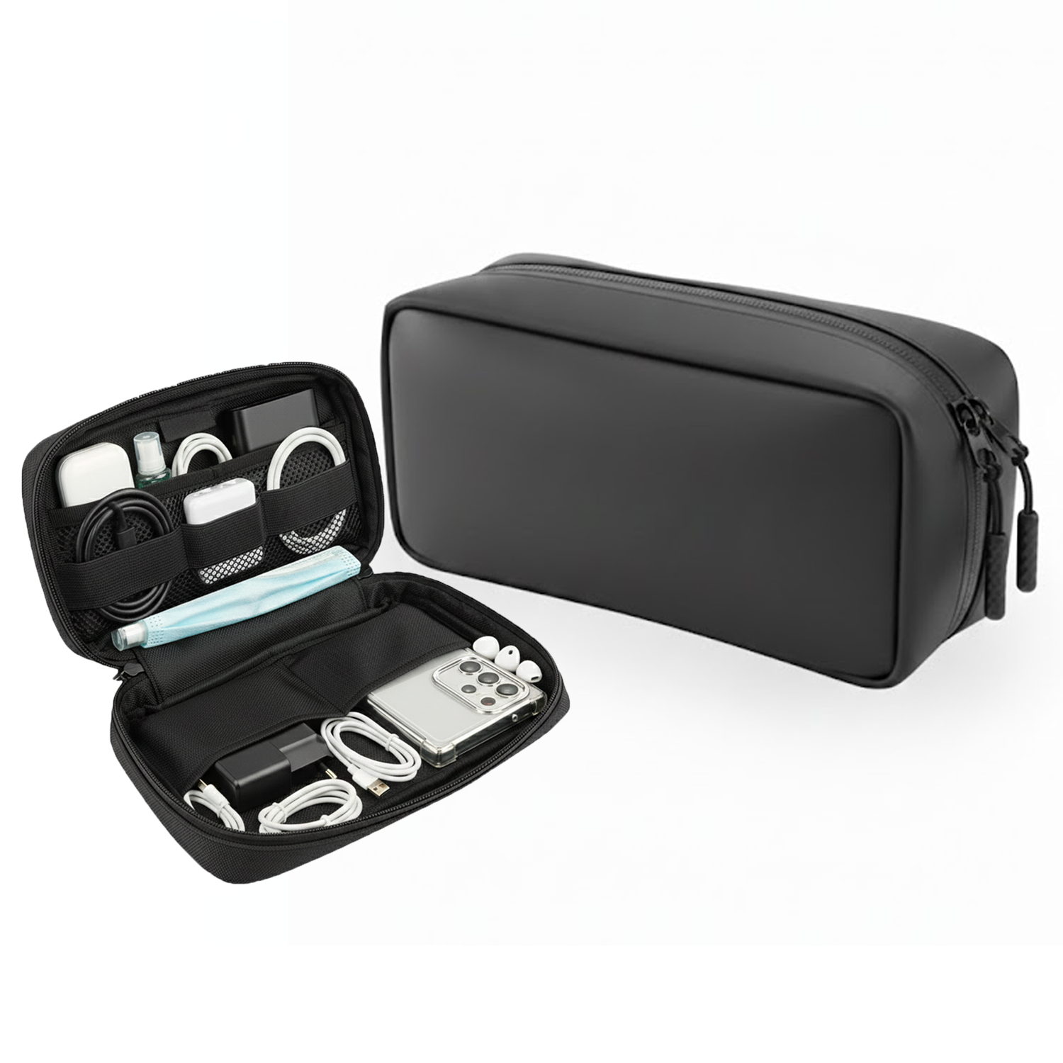 Microcase Su Geçirmez 6 Bölmeli Kablo ve Kişisel Eşya Organizeri AL5421