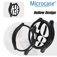 Microcase Samsung Galaxy Watch 6 40mm Önü Açık Sert Slim Rubber Kılıf - AL3172