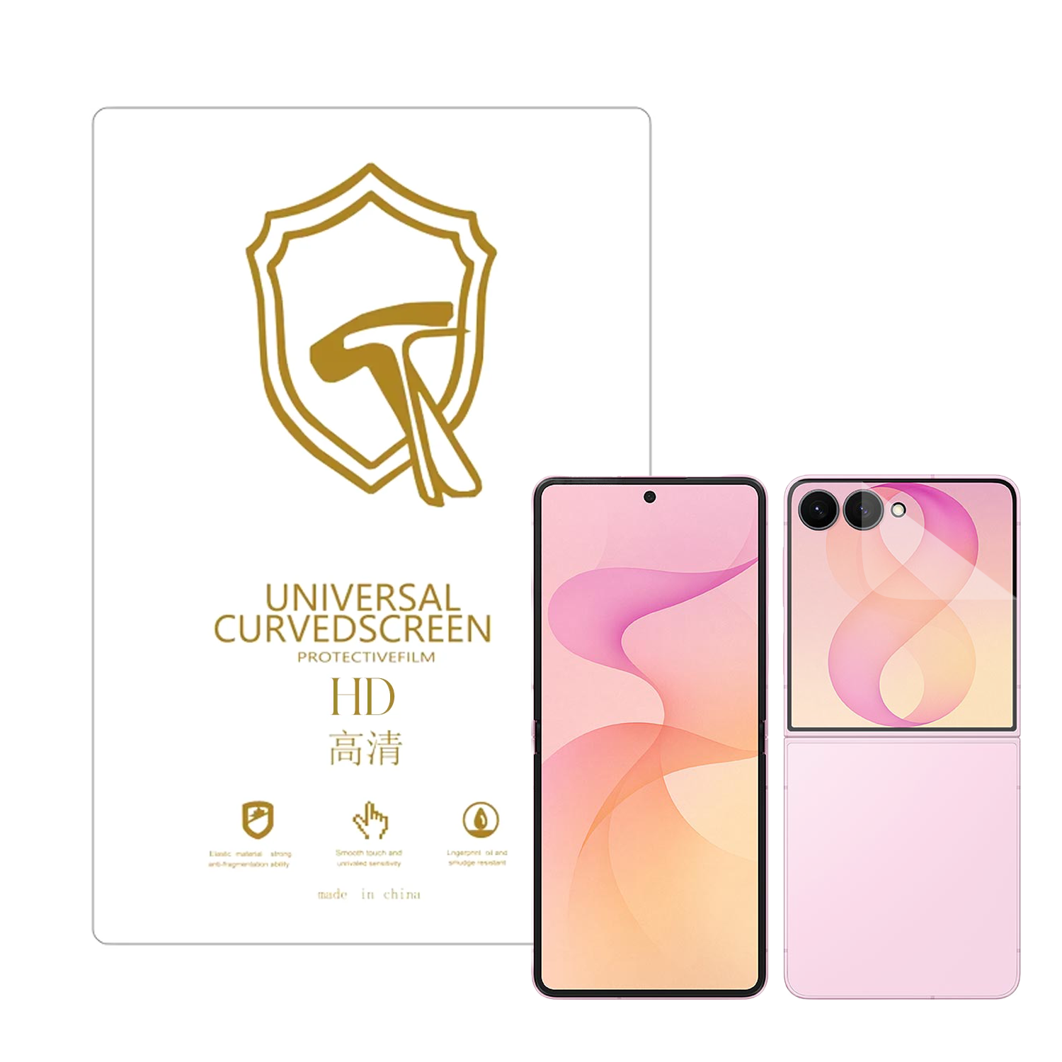 Microcase Samsung Z Flip 8 ile Uyumlu Full Tpu Nano Arka Ekran Koruma Filmi - EKM102