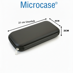 Microcase 2in1 Set 2.5 inch Hard Disk Çantası + Geniş Kişisel Eşya Organizeri AL5390
