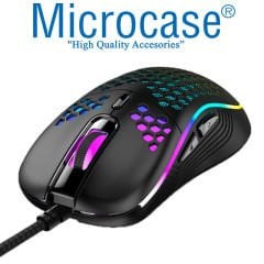 Microcase 4800 DPI Kablolu RGB Gaming Oyuncu Mouse-AL3762