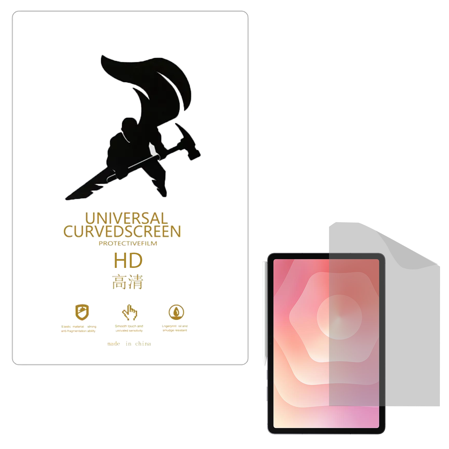 Microcase Samsung S11 11 inch Tablet ile Uyumlu Full Tpu Nano Ön Ekran Koruma Filmi EKM104