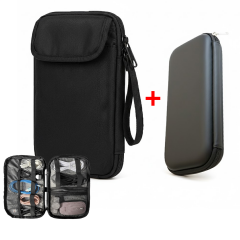 Microcase 2in1 Set Küçük Kablo Organizer + Stylus Pen Kılıfı AL5392