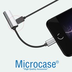 iPhone Lightning Splitter 2in1 Şarj ve Kulaklık Çevirici - MY032
