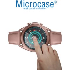 Microcase Samsung Galaxy Watch3 41 mm Nano Glass Esnek Cam Ekran Koruma Filmi