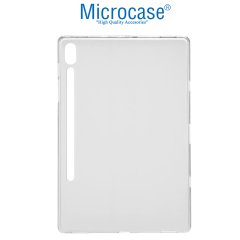 Microcase Samsung Galaxy Tab S6 T860 Tablet Silikon Soft Kılıf + Tempered Glass Cam Koruma Siyah