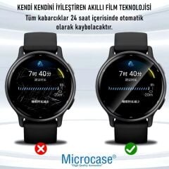 Microcase Samsung Watch 9 44mm ile uyumlu TPU Ekran Koruma Filmi - EKM109