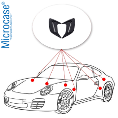 Microcase Universal Kaput Çamurluk Venti Izgarası Sağ Sol 2 Adet - AL5394