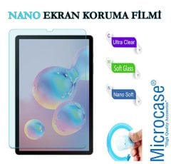 Microcase Samsung Galaxy Tab S6 T860 Tablet Silikon Soft Kılıf + Nano Esnek Ekran Koruma Filmi