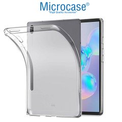 Microcase Samsung Galaxy Tab S6 T860 Tablet Silikon Soft Kılıf + Nano Esnek Ekran Koruma Filmi Siyah