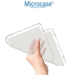 Microcase Samsung Galaxy Tab S6 T860 Tablet Silikon Soft Kılıf + Nano Esnek Ekran Koruma Filmi Siyah