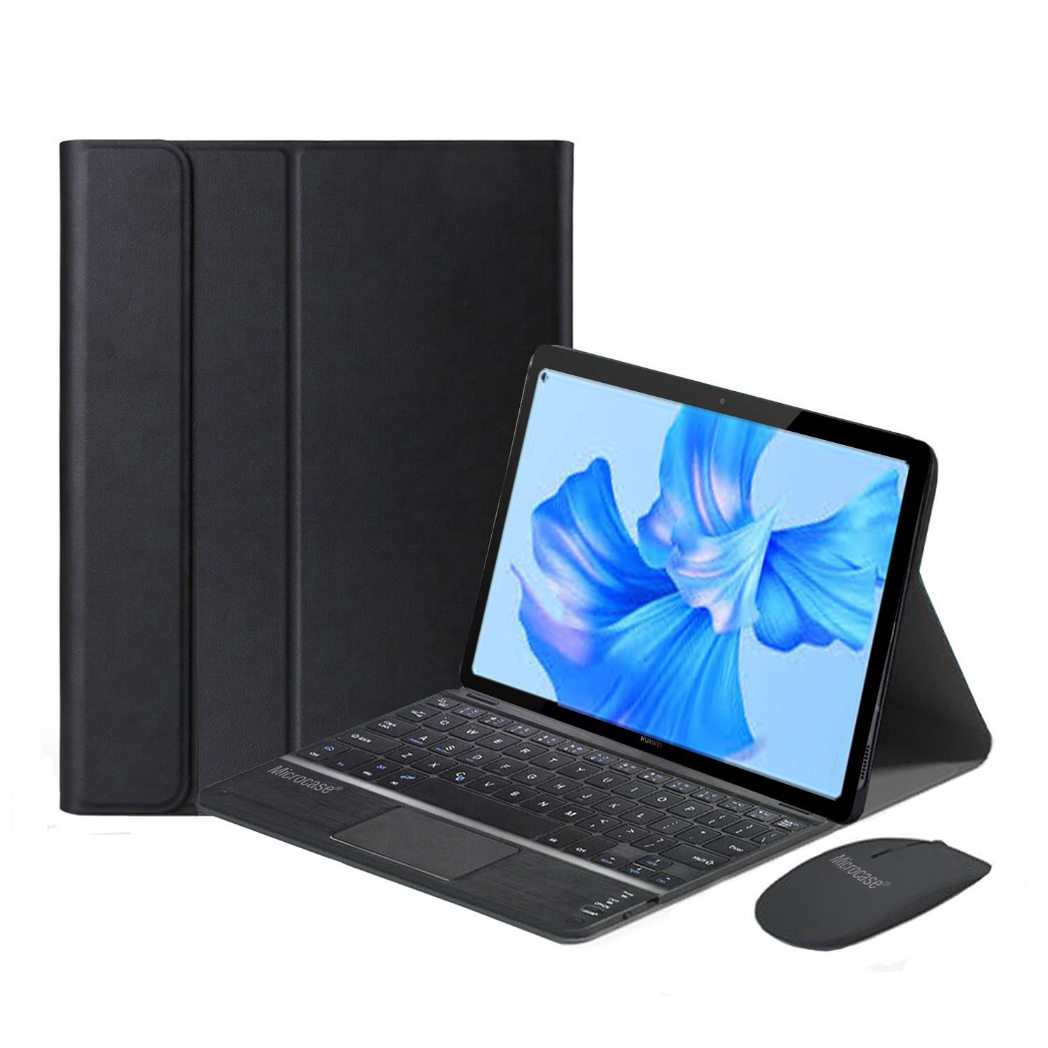 Microcase Huawei Matepad Pro 11 2022 Bluetooth Touchpad Klavye+Mouse+Kılıf -BKK7