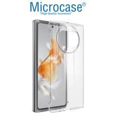 Microcase Huawei Mate X3 Sert Kristal Kapak Kılıf - Şeffaf AL3157