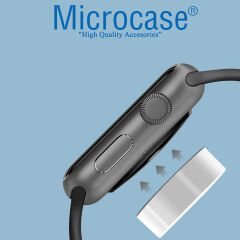 Microcase Apple Watch Akıllı Saatler İle Uyumlu 2in1 SET Manyetik Şarj Aygıtlı Dock Stand - AL3763
