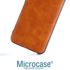 Microcase Xiaomi Mi 11 Ultra Kamera Korumalı Deri Kaplama Plastik Kılıf - AL8120 Kırmızı
