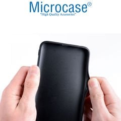 Microcase Xiaomi Mi 11 Ultra Kamera Korumalı Deri Kaplama Plastik Kılıf - AL8120 Kırmızı