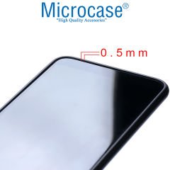Microcase Xiaomi Mi 11 Ultra Kamera Korumalı Deri Kaplama Plastik Kılıf - AL8120 Kırmızı