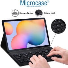 Microcase Redmi Pad 2 11 inch Tablet için Bluetooth Klavye ve Mouse + Kılıf BKK6