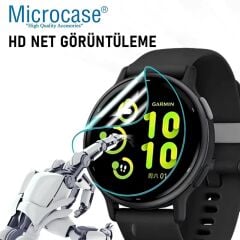 Microcase Apple Watch Se 3 ile uyumlu TPU Ekran Koruma Filmi - EKM109