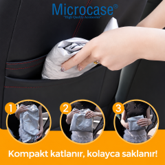 Microcase Universal Oto Çocuk Bebek Koltuğu Güneşlik Kir Toz Güneş Koruyucu Kılıf AL5641