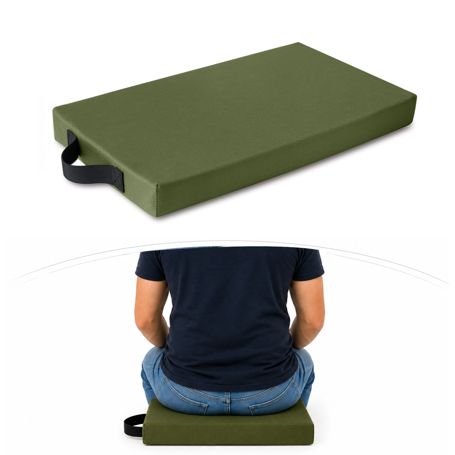 Microcase Çok Amaçlı El Tutacaklı Taşınabilir Yıkanabilir Piknik Outdoor Kamp Minderi 50 x 40 CM AL5587