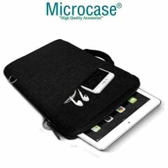 Microcase Apple iPad Pro 13 2025 Tablet için Türkçe Bluetooth Klavye+Mouse+Tablet Standı-Siyah AL8126